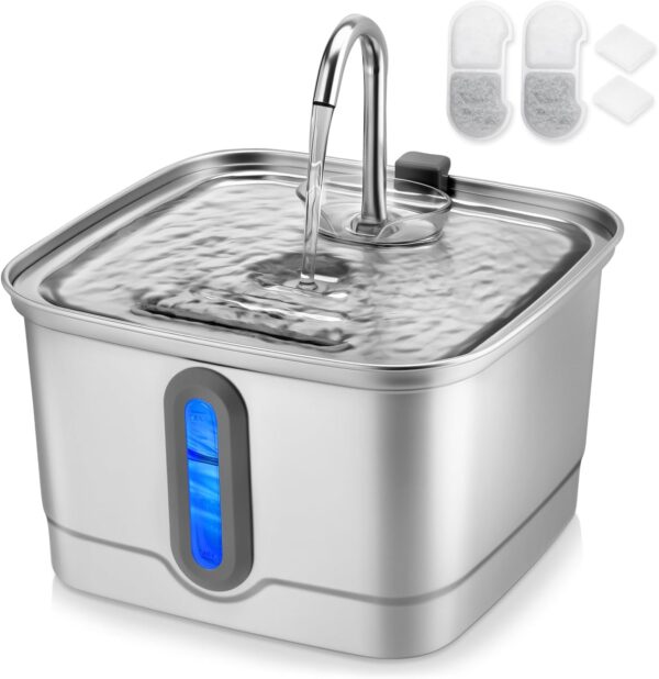 Stainless Steel Cat Water Fountain