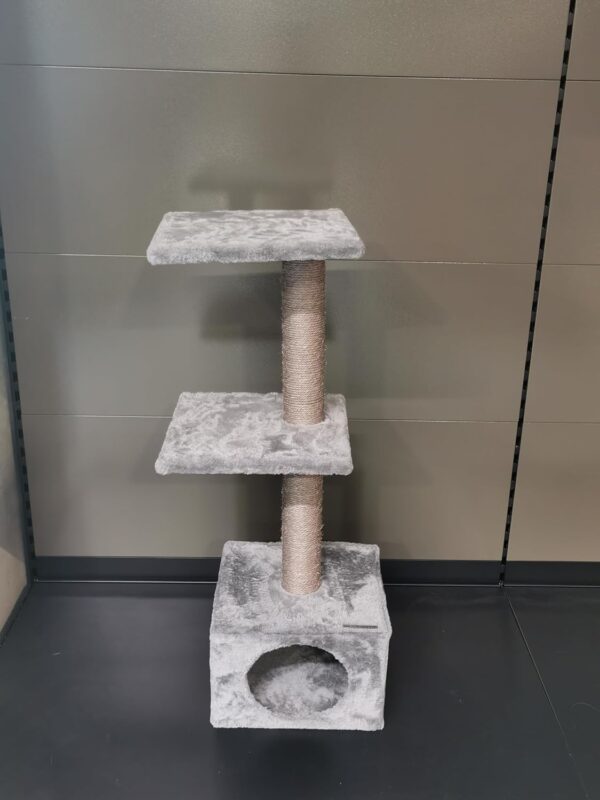 Cat Tree with Platforms and Hideout - Image 2