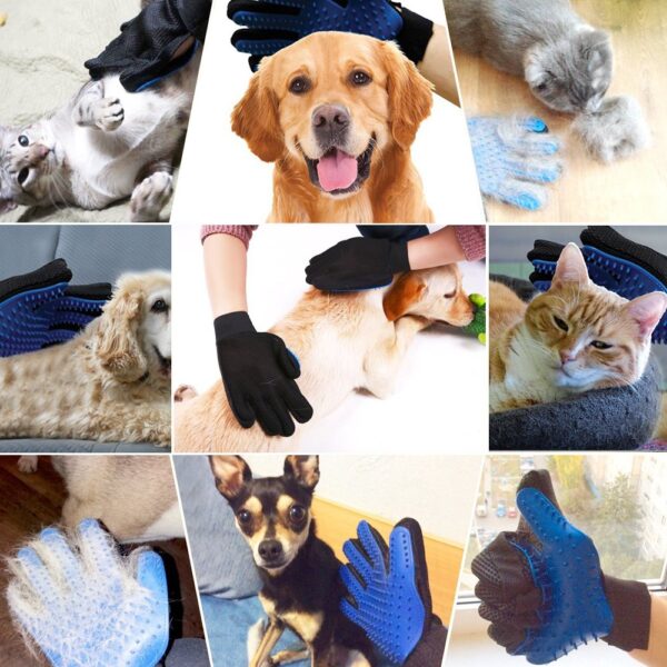 Pet Grooming Glove Pair - Image 2