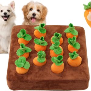 Interactive Carrot Snuffle Mat for Dogs
