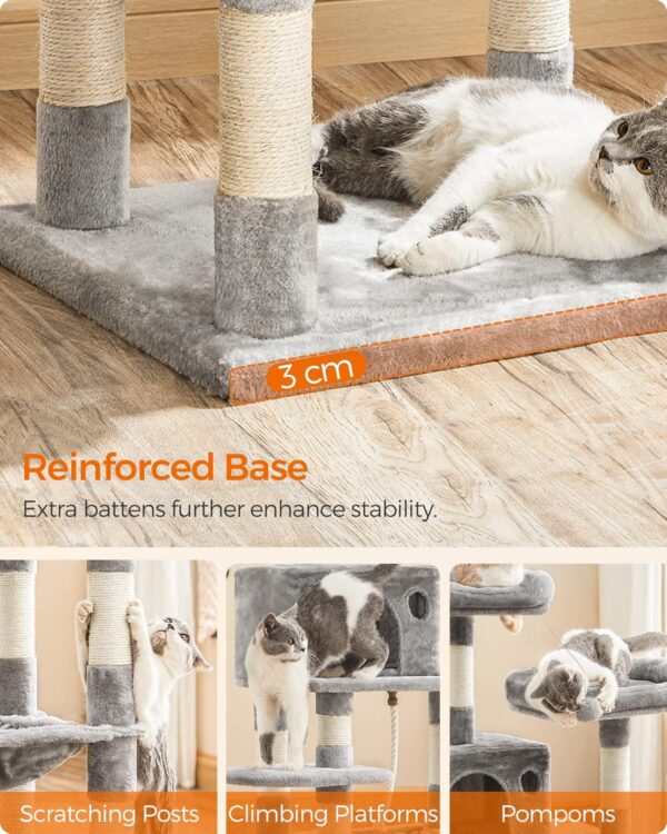 Multi-Level Cat Tree Tower with Hammock - Image 2